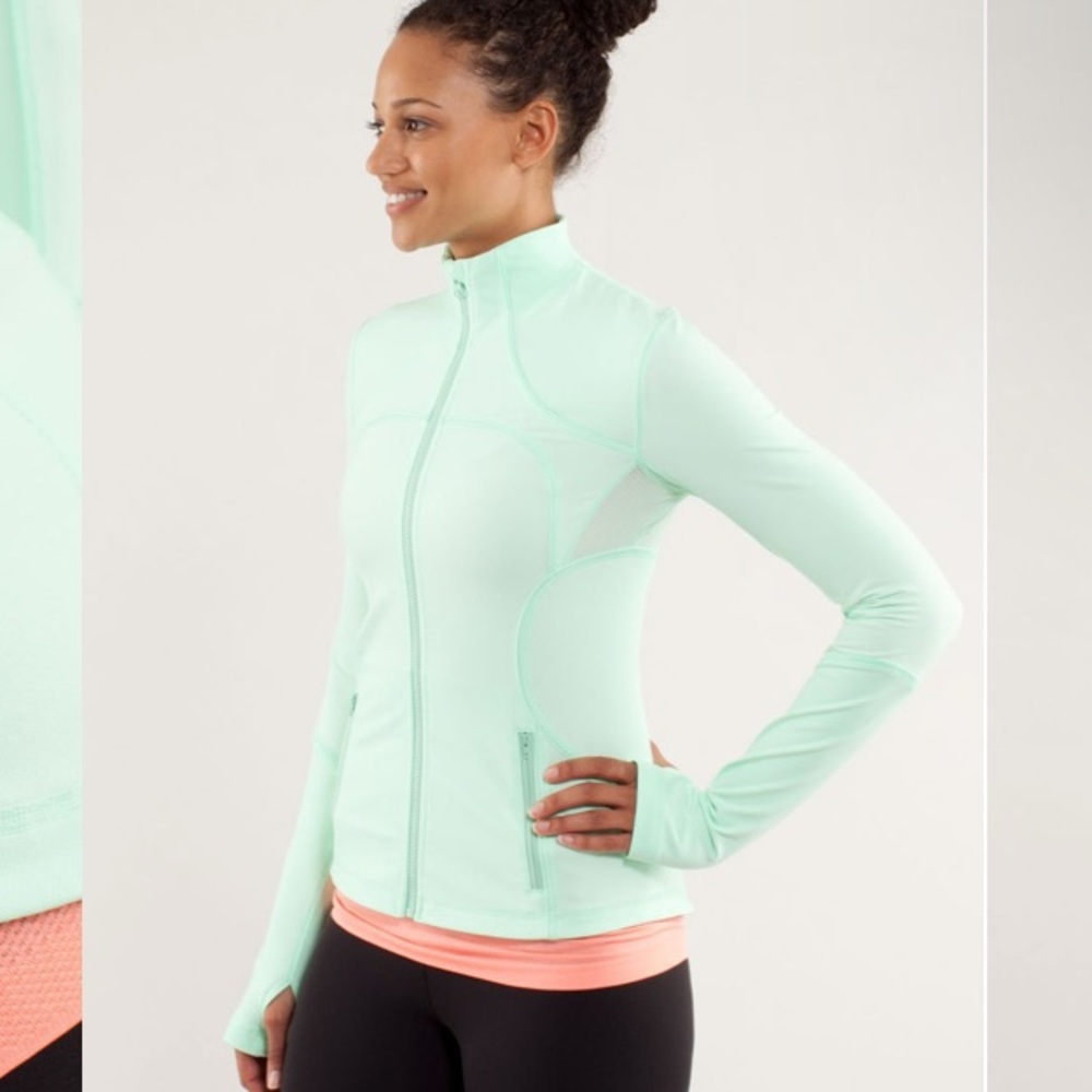 Lululemon Forme Jacket Fresh Teal Size 4 or XS